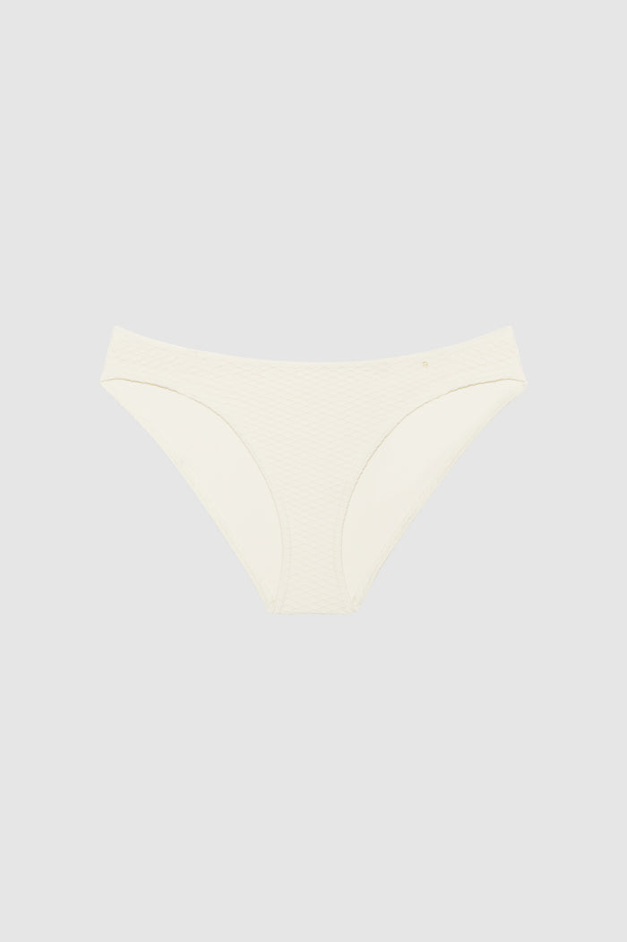 ANINE BING Riza Bikini Bottom - Cream