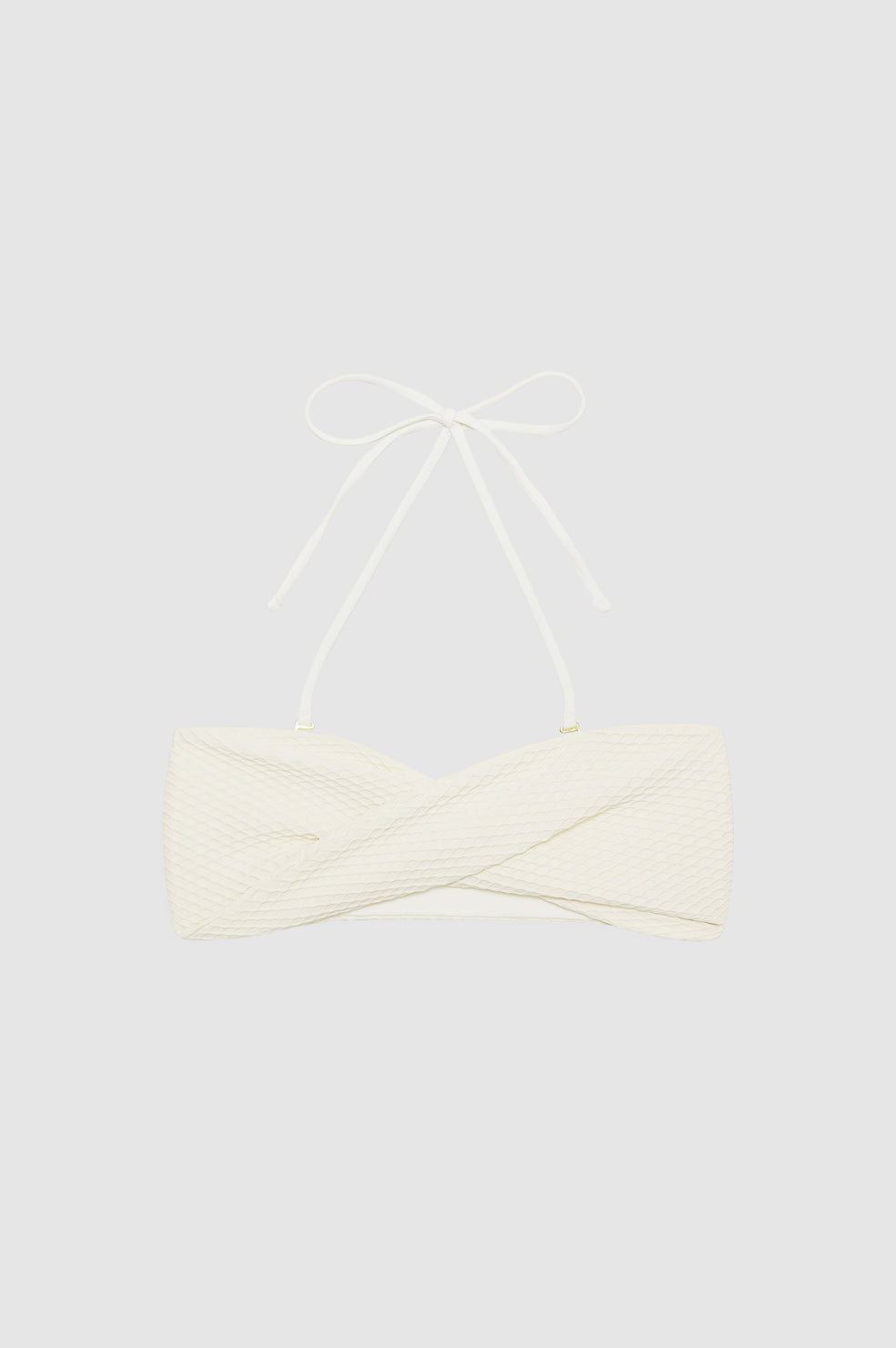 Rosa Bikini Top - Cream