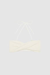 ANINE BING Rosa Bikini Top - Cream