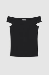 ANINE BING Sara Top - Black