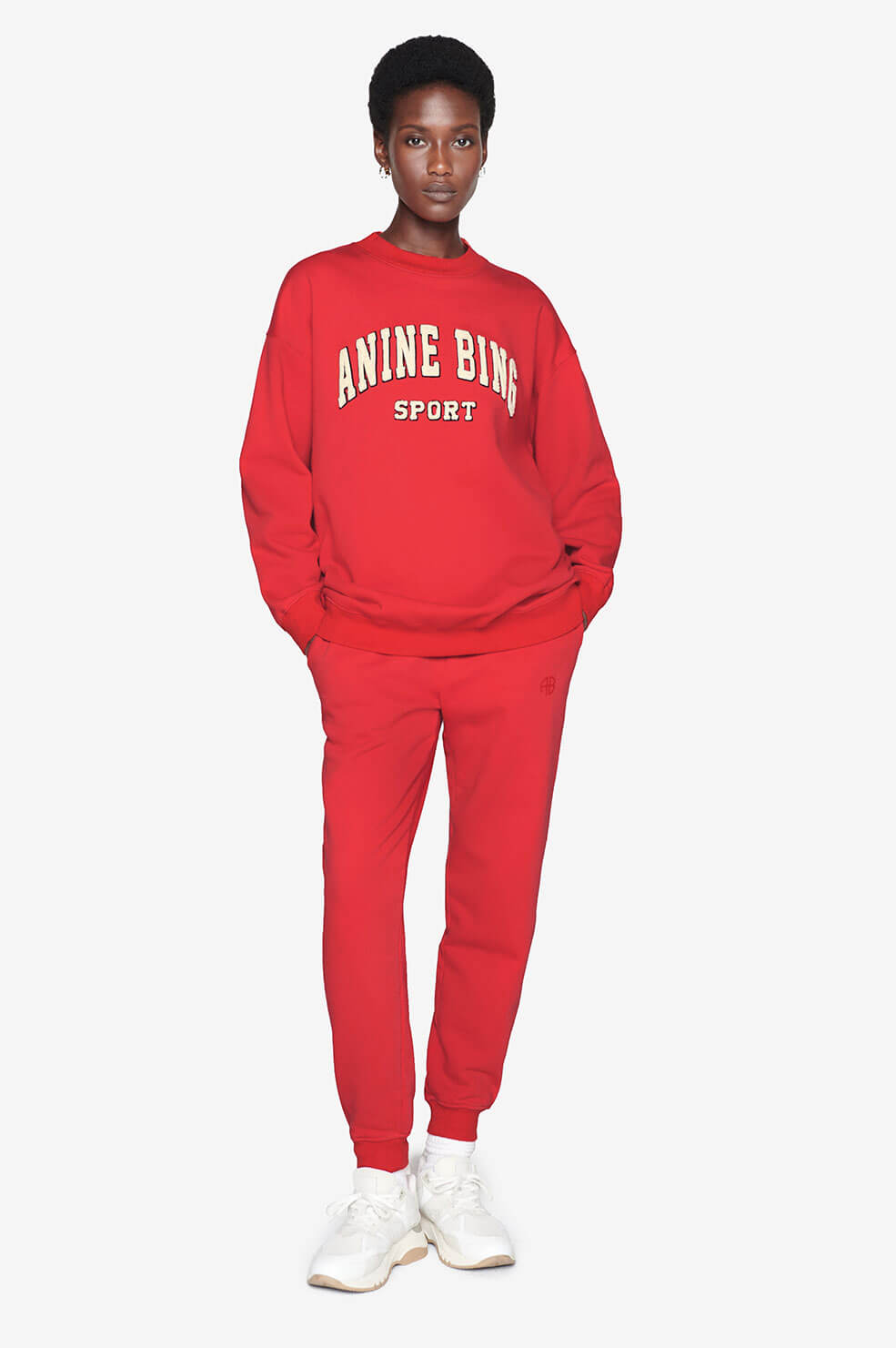 ANINE BING Tyler Jogger - Red