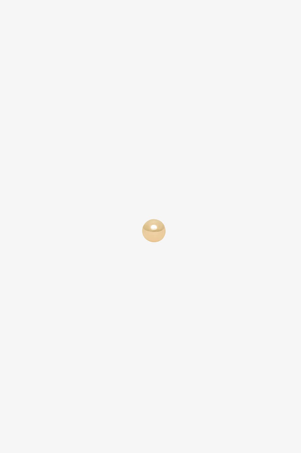 Sphere Stud - Gold View 3
