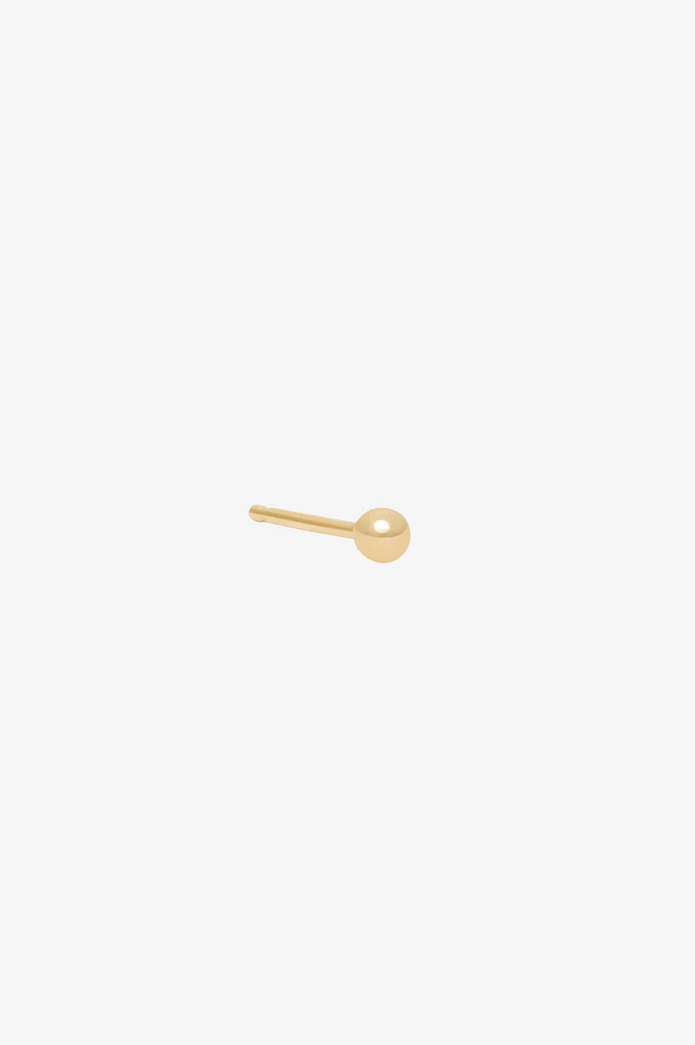 ANINE BING MINI GOLD STUD EARRING