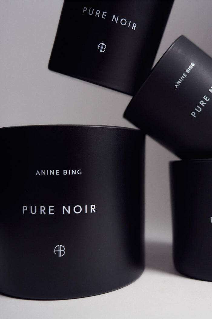 ANINE BING Large Pure Noir Candle