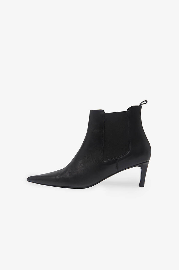 ANINE BING Stevie Boots - Black Leather