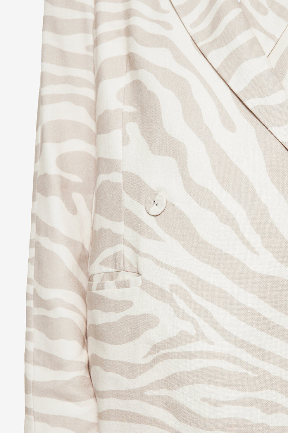 ANINE BING Kaia Blazer - Sand Zebra