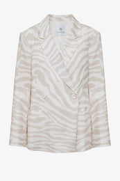 ANINE BING Kaia Blazer - Sand Zebra