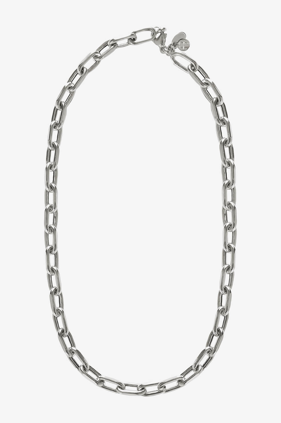 ANINE BING Link Necklace - Silver