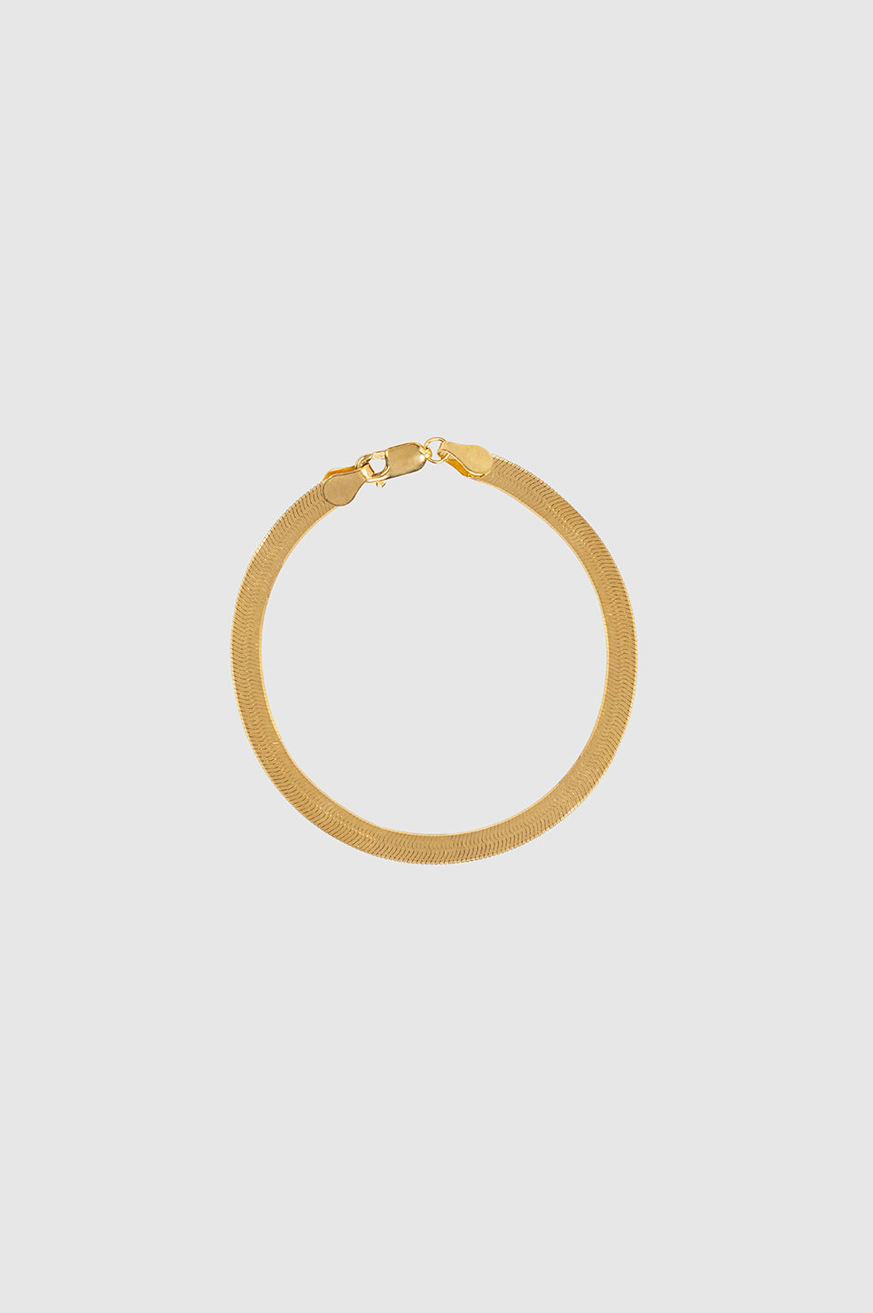 Ribbon Coil Bracelet - 14k Gold