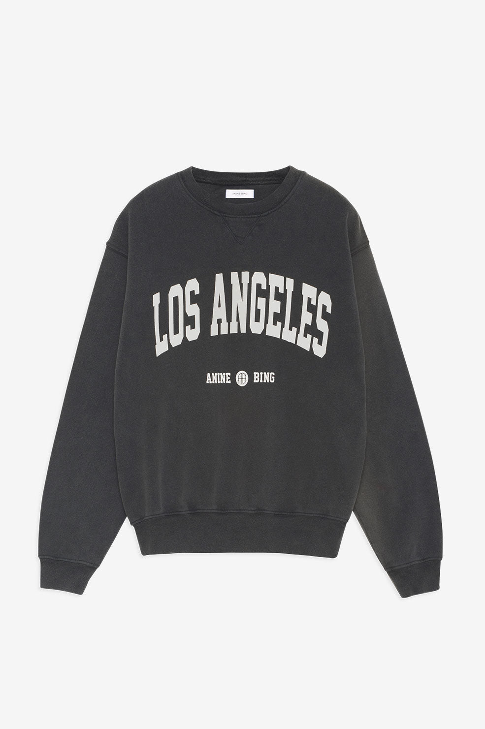 Ramona Sweatshirt University Paris  - Washed Black View 3